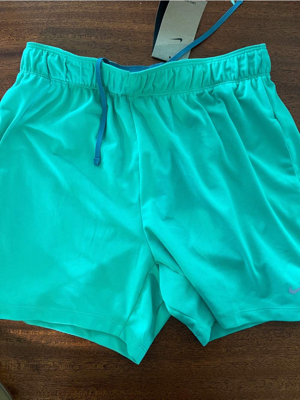 Nike Women’s Athletic Shorts Teal Turquoise